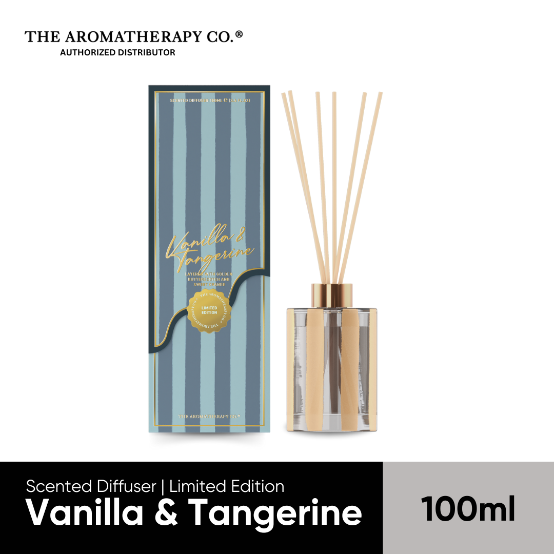 The Aromatherapy Festive Diffuser 100ml Vanilla & Tangerine