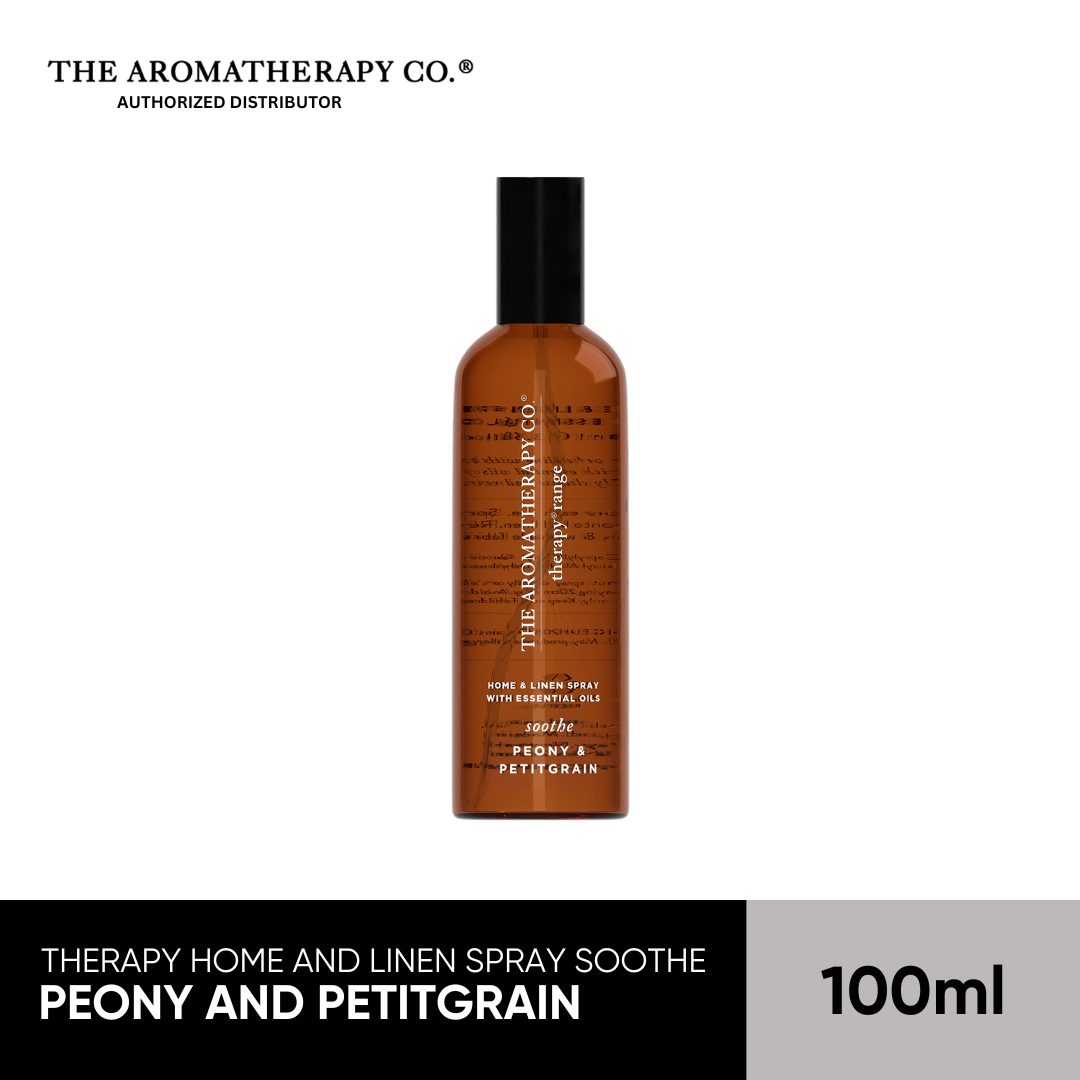 The Aromatherapy Home & Linen Spray Soothe - Peony & Petitgrain