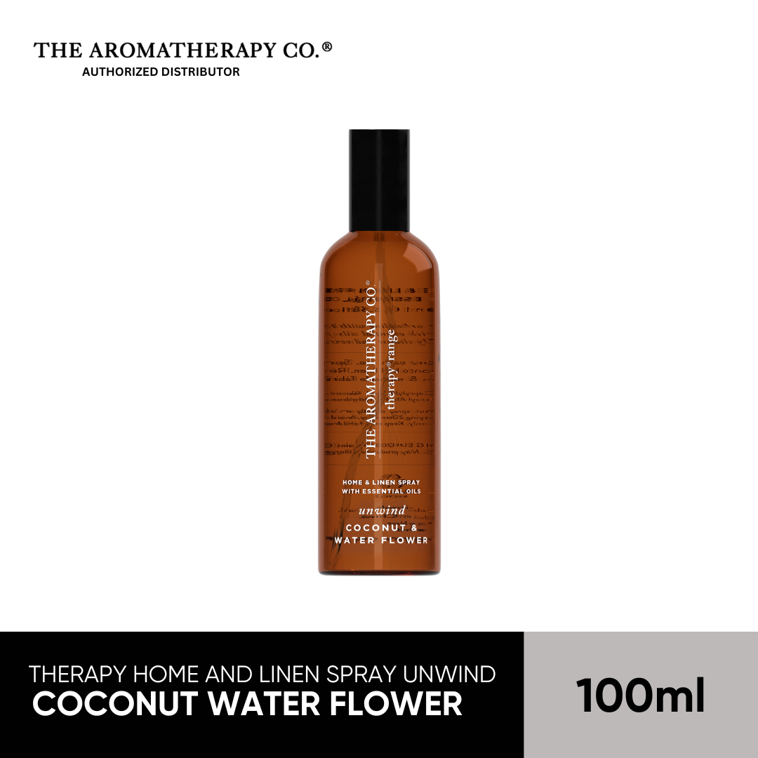 The Aromatherapy Home & Linen Spray Unwind - Coconut & Water Flower