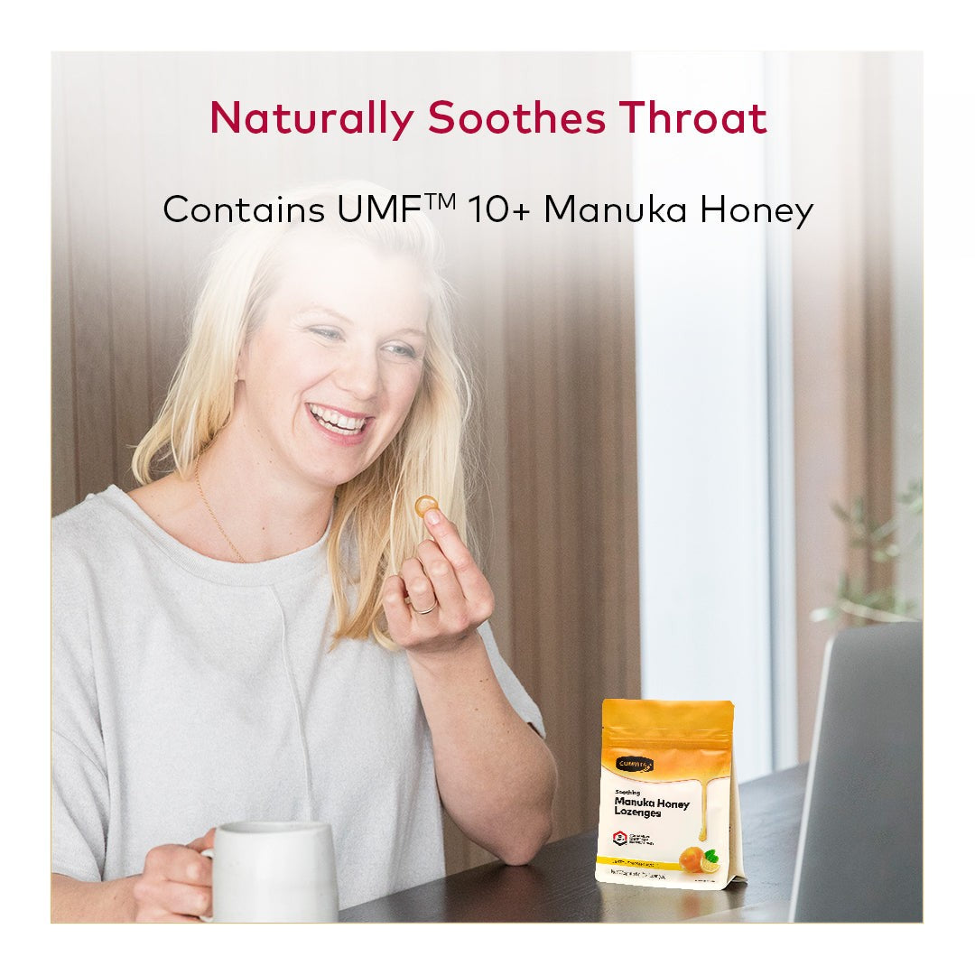 Manuka Honey Lozenges-Lemon & Honey 40s