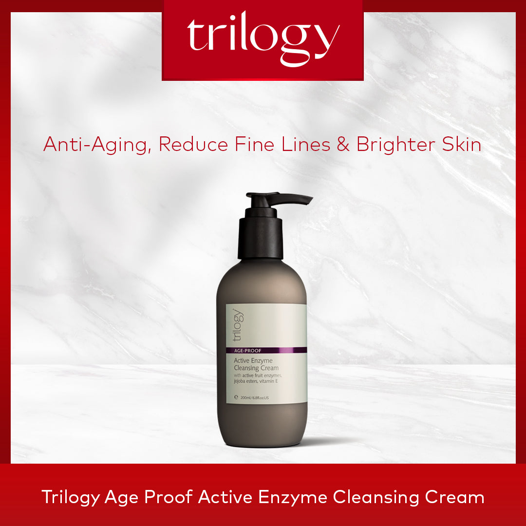 Trilogy Age Proof Active Enzyme Cleansing Cream (200ml)