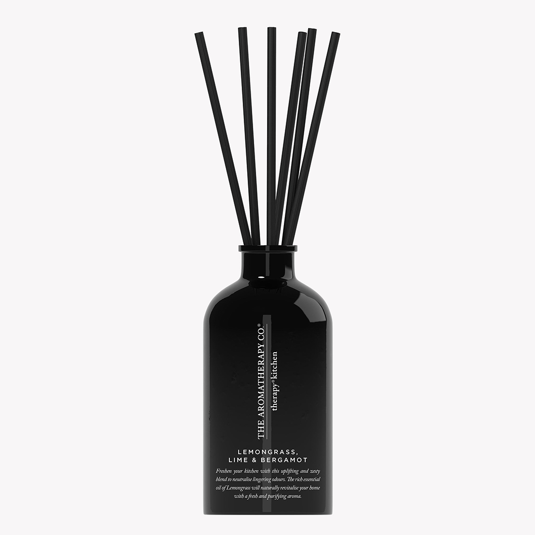 Therapy Kitchen Diffuser 250ml Lemongrass Lime and Bergamot